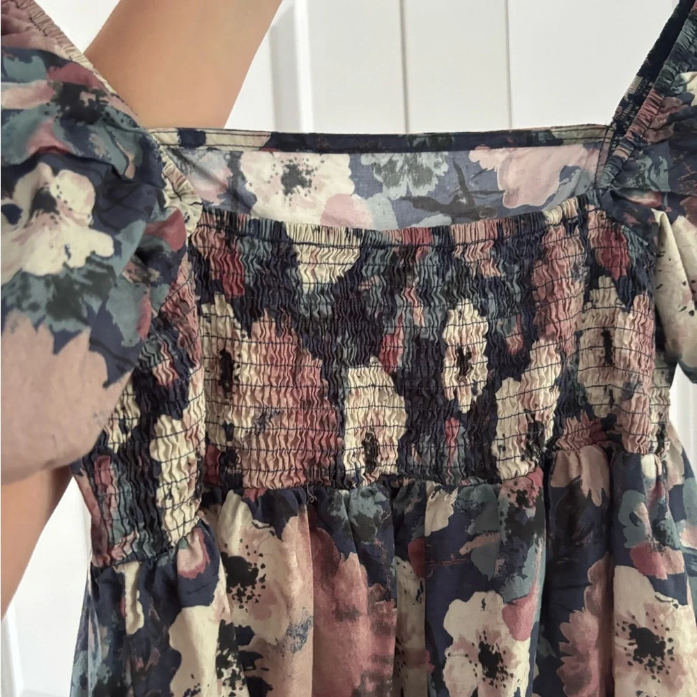 Storia Multicolor Floral Romper - Picture 4 of 4